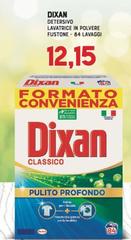 Dixan - Detersivo Lavatrice In Polvere Fustone