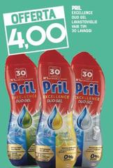 Pril - Excellence Duo Gel Lavastoviglie