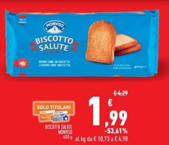 Monviso - Biscotto Salute
