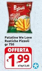 Pizzoli - Patatine We Love Rustiche