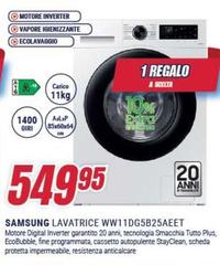 Samsung - Lavatrice WW11DG5B25AET