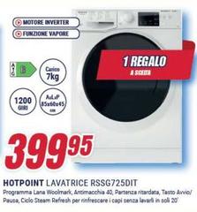Hotpoint - Lavatrice RNSS725DIT