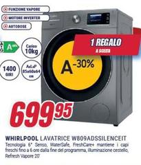 Whirlpool - Lavatrice W809Adssilenceit