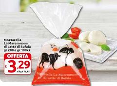 Mozzarella La Maremmana Di Latte Di Bufala