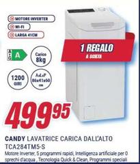 Candy - Lavatrice Carica Dall'Alto TCA284TM5-S