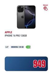 Apple - Iphone 16 Pro 128gb