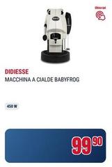 Didiesse - Macchina A Cialde Babyfrog
