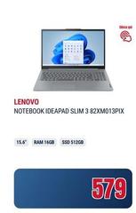 Lenovo - Notebook Ideapad Slim 3 82XMO13PIX