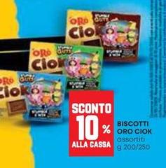 Oro - Biscotti