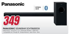 Panasonic - Soundbar SCHTB600EGK