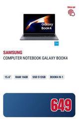 Samsung - Computer Notebook Galaxy B00K4