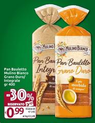 Mulino Bianco - Pan Bauletto Grano Duro/ Integrale