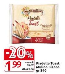 Mulino Bianco - Piadelle Toast