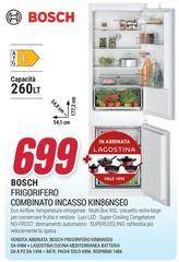 Bosch - Frigorifero Combinato Incasso KIN86NSEO