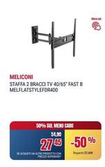 Meliconi - Staffa 2 Bracci Tv 40/65