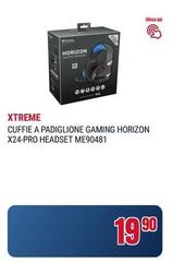 Xtreme - Cuffie A Padiglione Gaming Horizon X24-Pro Headset Me90481