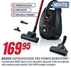 Bosch - Aspirapolvere Pro Power BGB41POW1-BOSCH