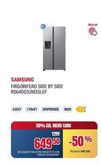 Samsung - Frigorifero Side By Side RS64DG53M3SLEF