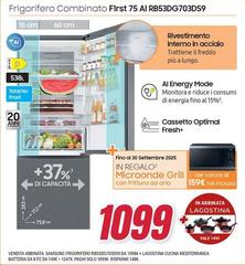 Samsung - Frigorifero Combinato 75 AI RB53DQ703DS9