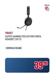 Trust - Cuffie Gaming Ps5 Gxt498 Forta Headset 24715