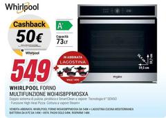 Whirlpool - Forno Multifunzione WOUI4S8PPMOSXA