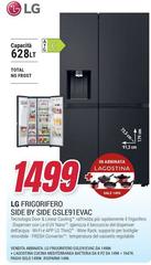 LG - Frigorifero Side By Side GSLE91EVOAC
