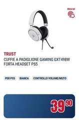 Trust - Cuffie A Padiglione Gaming Gxt498w Forta Headset Ps5