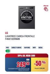 LG - Lavatrice Carica Frontale F4NX1009NMB