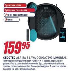 Cecotec - Aspira E Lava Conga7690immortal