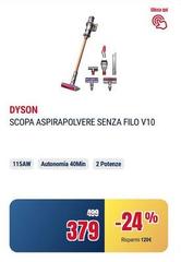 Dyson - Scopa Aspirapolvere Senza Filo V10