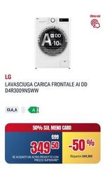 LG - Lavasciuga Carica Frontale AI DD D4R3009NSWW