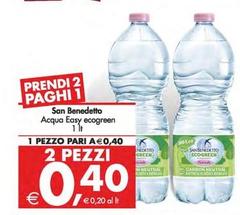 San Benedetto - Acqua Easy Ecogreen