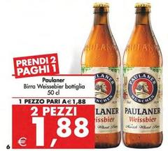 Paulaner - Birra Weissebier Bottiglia