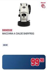 Didiesse - Macchina A Cialde Babyfrog
