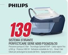 Philips - Stirante Perfectcare Serie 6000 Psg6026/20