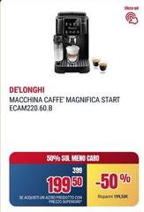 Start - Macchina Caffè Magnifica ECAM220.60.B