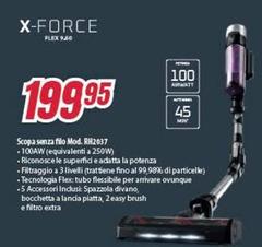 X-Force Scopa Senza Filo Mod. RH2037