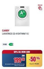 Candy - Lavatrice Co 4104twm/1-s