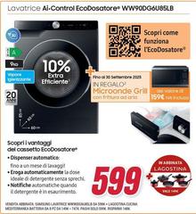 Samsung - Lavatrice AI Control Ecodosatore WW90DG6U85LB