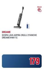 Dreame - Scopa Lava Aspira 2Rulli 2TANCHE DREAMEVHM11C