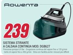Rowenta - A Caldaia Continua Mod. DG8627