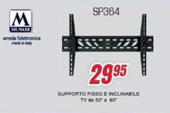 Munari - Supporto Fisso E Inclinabile Tv Da 32