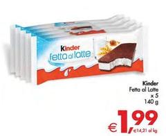 Kinder - Fetta Al Latte