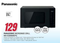 Panasonic - Microonde Grill NN-K36NBMEPG