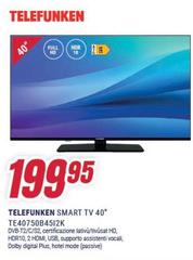 Telefunken - Smart Tv 40