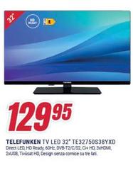 Telefunken - Tv Led 32