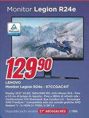 Lenovo - Monitor R24e - 67cggac4it