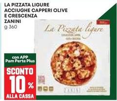 Zanini - La Pizzata Ligure Acciughe Capperi Olive E Crescenza