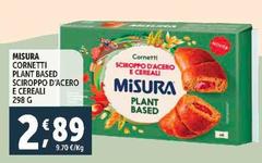 Misura - Cornetti Plant Based Sciroppo D'Acero E Cereali