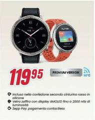 Inclusion Nella Confezione Secondo Cinturino Rosso In Silicone